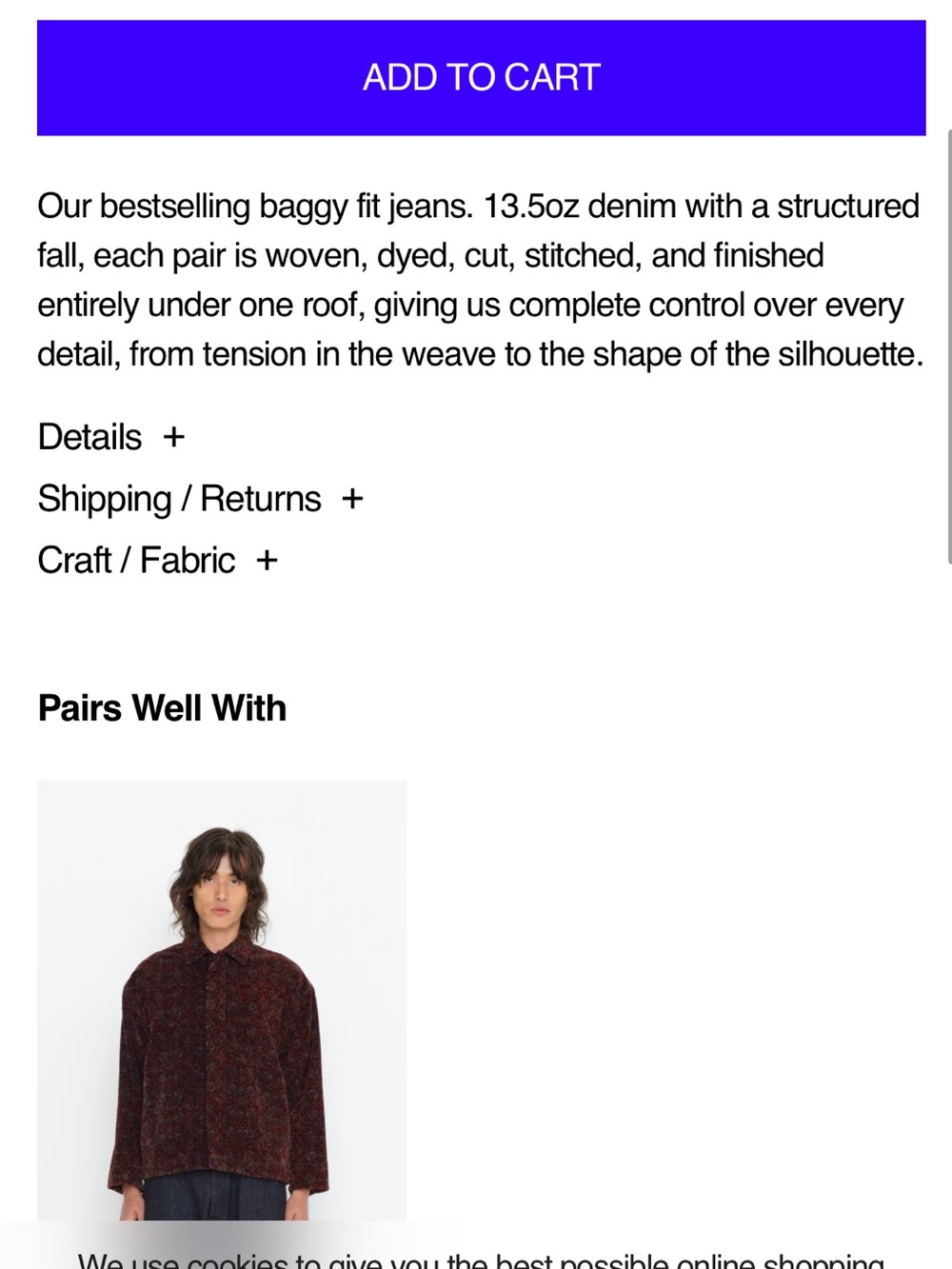 Tone Deaf baggy wide leg jeans - Picture 3 of 8